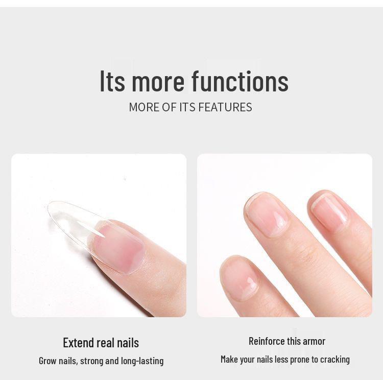 3-in-1 Builder Gel Nail Kit: UV Gel Extension, Base Coat & Sealer