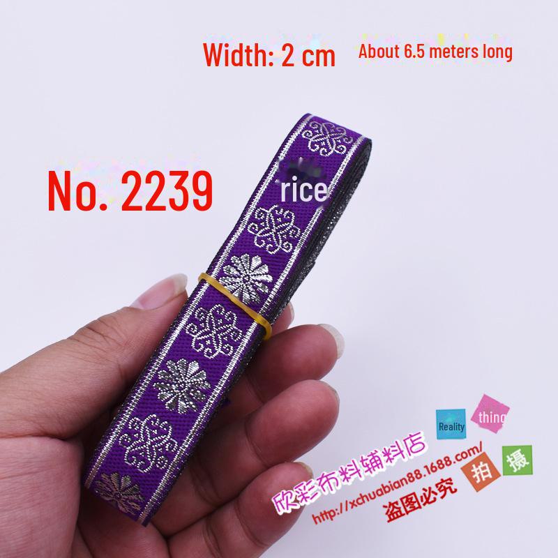 

Этническая кружевная лента - Ширина 2 см: Аксессуары для рукоделия из ткани, одежды и шитья для сценических выступлений