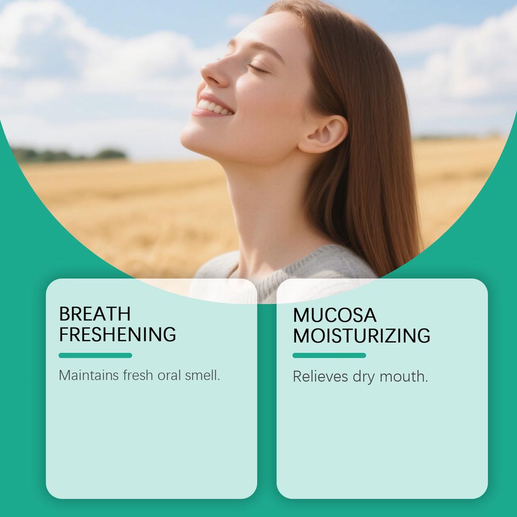 Oral Care Spray Reduces Odor, Oral Hygiene Care Keeps Breath Fresh, 20ML