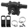 Portable Electric Drill Pump Self Priming Liquid Transfer Pumps Self Small Household Powered Water Pump Garden Outdoor Tool