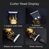 Vintage T9 Electric Cordless Hair Cutting Machine Professional Hair Barber Trimmer for Men Clipper Shaver Beard Portable Hair Cutting Machine