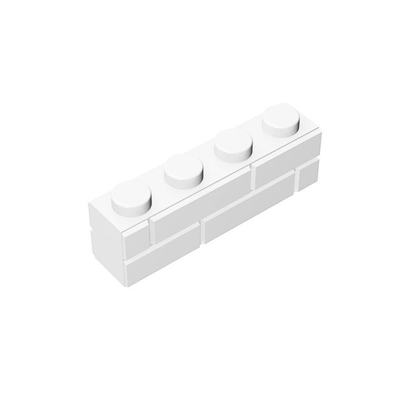 300pcs City Friends Wall Figures Bricks DIY Construction MOC Building Blocks Thick 1x4 Dots Compatible 15533