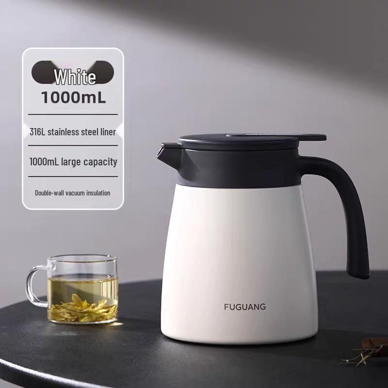 Rich G2025 Stainless Steel Stew and Tea Thermos Pot - 316L Household Kettle & Teapot 1000ml