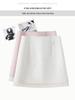 Elegant Women's Pink A-Line Skirt: New Chinese Style with Sequin Embroidery for Spring/Summer 2026