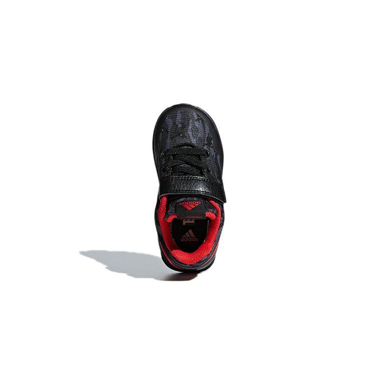 adidas Marvel x RapidaRun EL I Spider-Man Baby Sneakers Black Core-Black Active-Red D97096