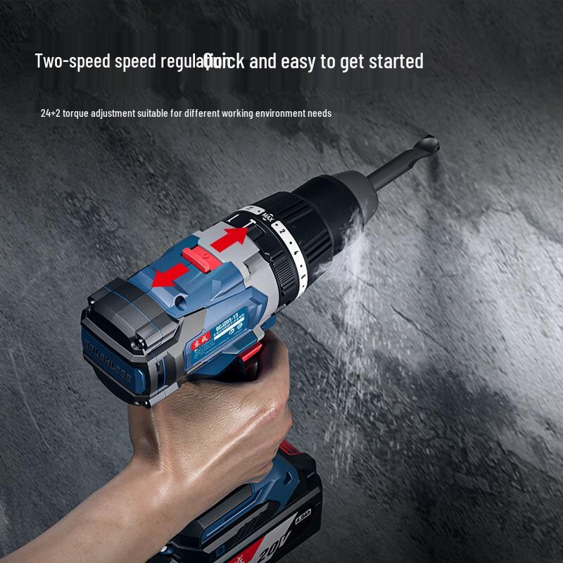 Dongcheng 20V Brushless Cordless Impact Drill CN plug (adapter included)
