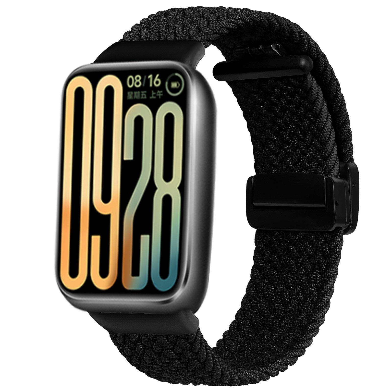

Nylon Braided Magnetic Buckle Strap for Xiaomi Band 8 Pro/9 Pro Watchband Breathable Adjustable Wristband for Redmi Watch 6/5/4 Redmi Watch 6-5-4