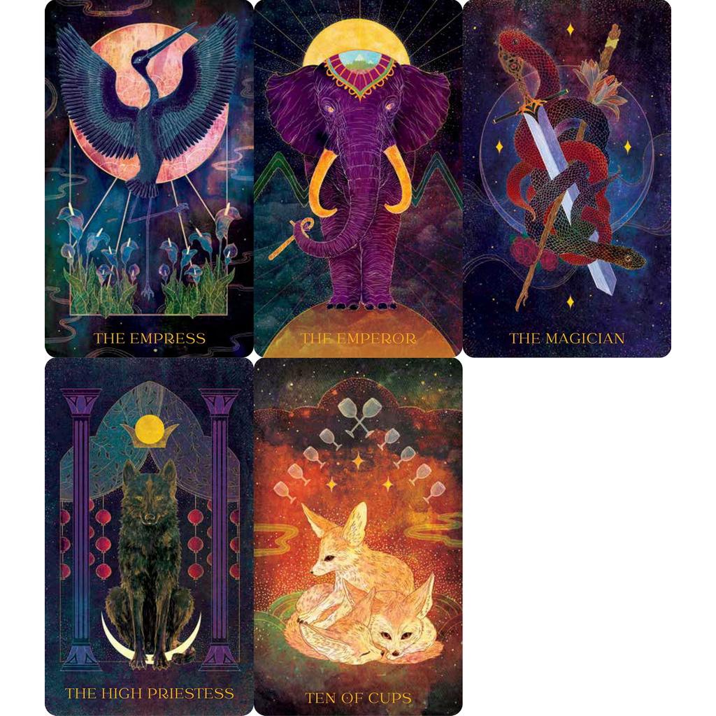 12x7 Cm Oriens Animal Tarot