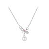 2023 Popular Design: 925 Sterling Silver Pearl Necklace, Light Luxury Clavicle Chain
