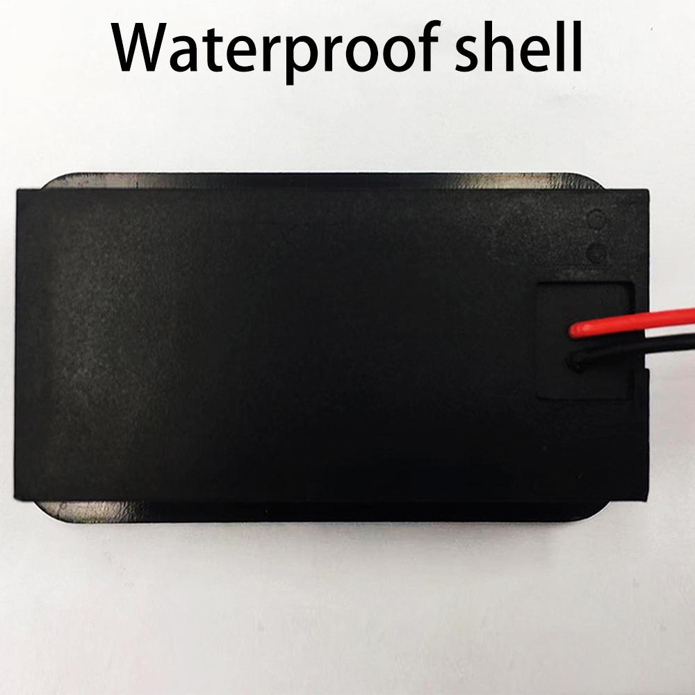 Color IPX7 Waterproof Lithium Lead-acid LiFePO4 Battery Capacity Voltage Temperature Meter Tester Indicator 7-100V Voltmeter