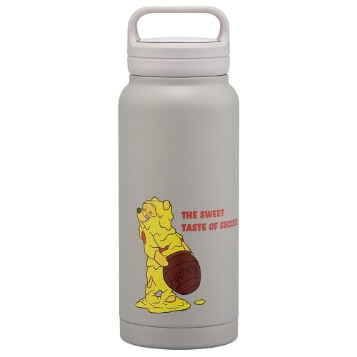 

Skater Stainless Steel Mug with Handle, 800ml, Insulated Water Bottle, Screw Handle, Disney Winnie the Pooh Funny Face Design, STSC8