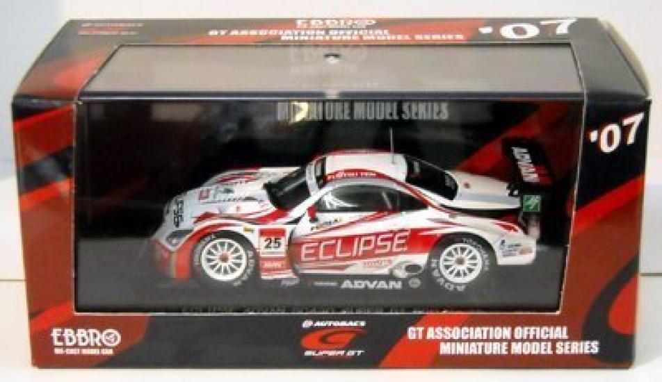 

Ebro Eclipse Advan SC430 2007 Finished Model 1/43 #25 белый