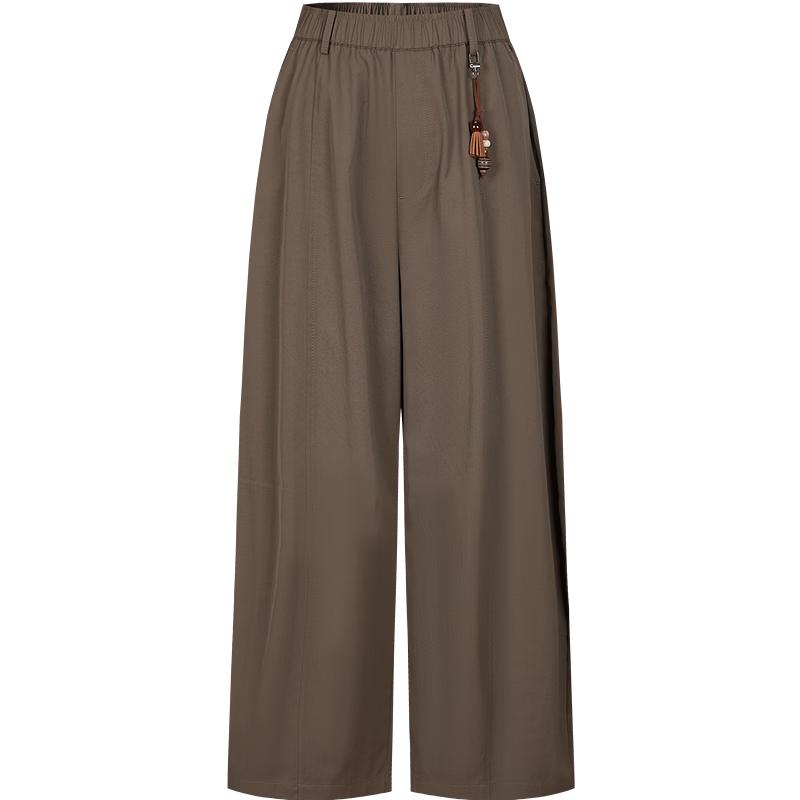 JUZI ANNACAU Women s Summer Cropped Balloon Pants S