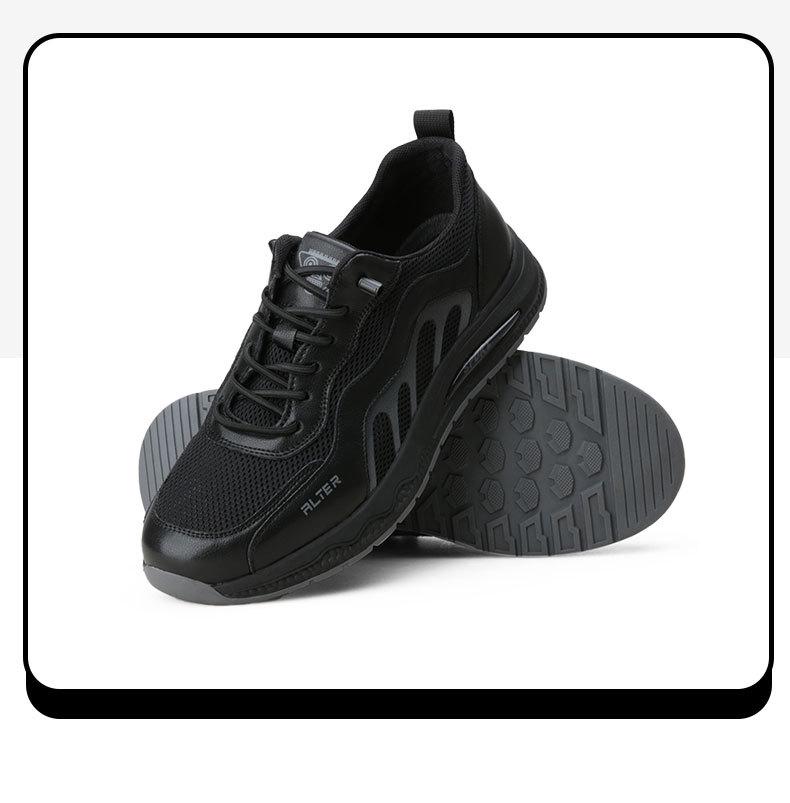 3515 Men's Black Ultra-light Sports & Hiking Shoes: Spring/Autumn Casual Running Shoe