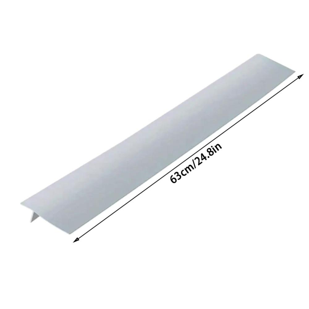 

24 дюйми Кухонна плита Зазорна смуга Силіконовий ущільнювач проти розливання для духовки Захист від олії Легко чиститься Масштабовані інструменти для заповнення щілин сірий