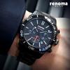 RENOMA Marine Master Diver Watch RE-555BB