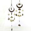 Crescent Bronze Alloy Wind Chimes Home Decoration Wind Bell Outdoor Yard Garden Living Room Wind Chimes