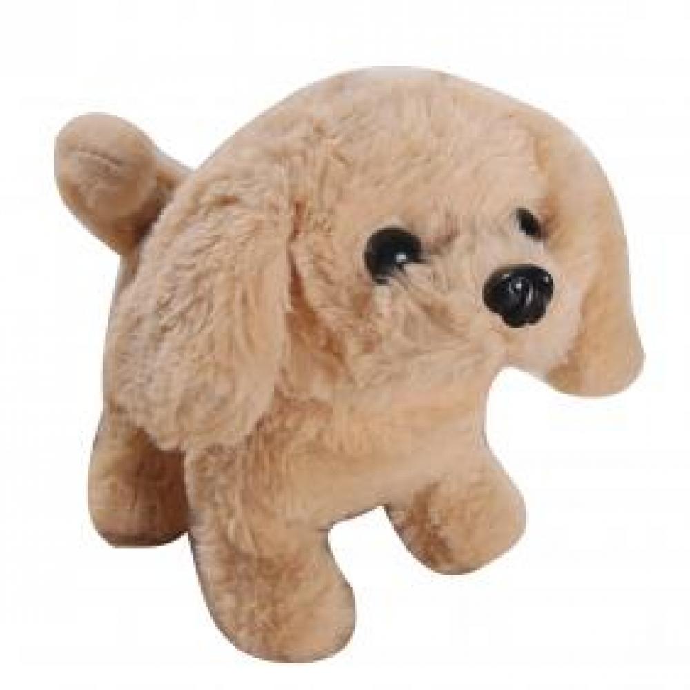 Electric Plush Simulation Teddy Corgi Dog Rabbit Tail Wagging Ass Shaking Toy Robot Dog Toy Interactive Electronic Pets