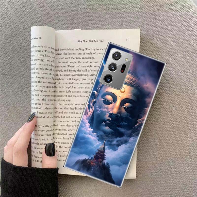 Buddhaya Dhama Phone Case For Samsung Galaxy S25 Edge S24 S23 FE S22 S26 Ultra S21 S20 S10 Plus Capa Soft