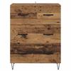 Sideboard Reclaimed Wood 69.5 x 34 x 90 cm Engineered Wood and Iron