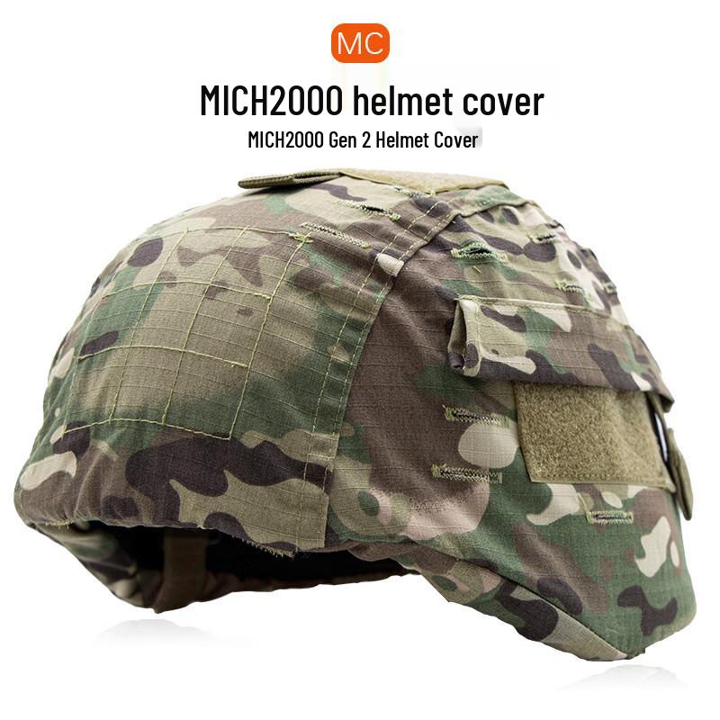Yibei Tactical Helmet Cover Set - Multicam Black Mickey