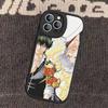 G-GINTAMA Anime Phone Case Hard Leather For IPhone 16 15 14 Mini 11 12 13 Pro Max Plus Fundas