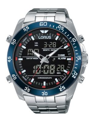 lorus men's chronograph watch