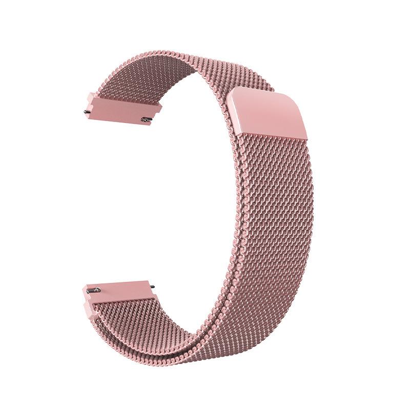 Huawei GT6/GT5/GT4 e Samsung Watch5 Pro Cinturino Magnetico in Metallo Milanesse