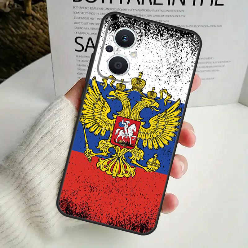 Russia Russian Flag Phone Case For OPPO Reno 8T 14F 13 F 12 11 10 14 Pro 7 8 Lite OPPO Find X8 X6 X5 X9 Pro Cover
