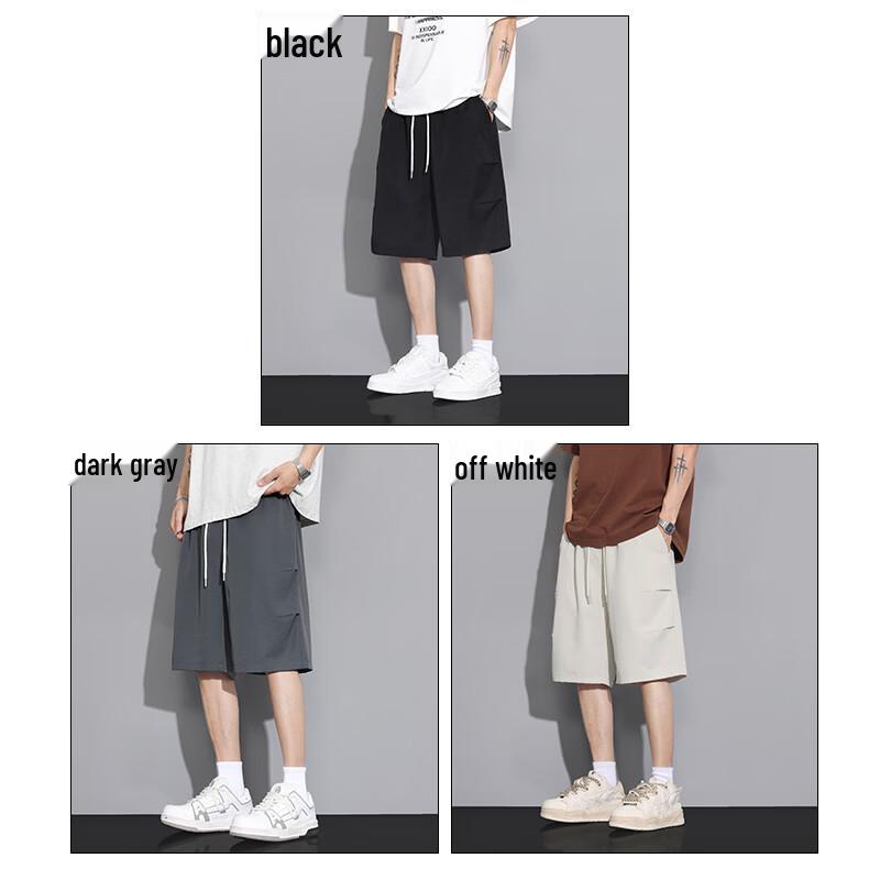 ROMON Men's Ice-Feel Lightweight Casual Shorts