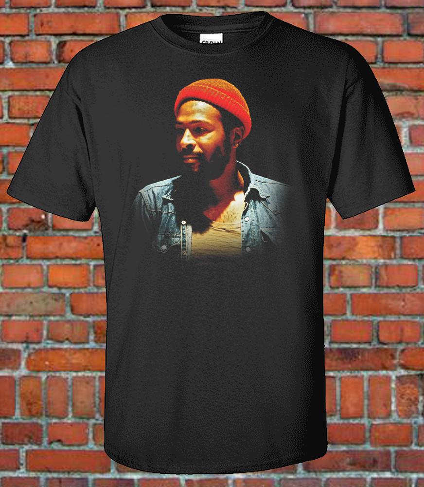 

Marvin Gaye R&B Music Singer Unisex Cotton Tee Classic EXCLUSIVE Unisex T-Shirt XL