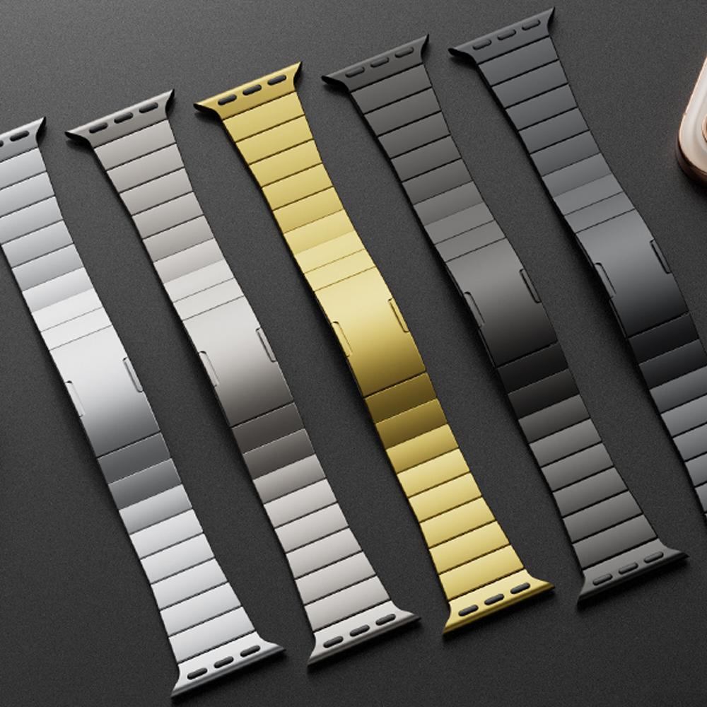 Metal Strap For Apple Watch Ultra 3-2-1 49mm 11 10 46mm 42mm Quick-release Bracelet Belt iWatch 9 8 7 6 5 SE 45mm 44mm 41mm Band