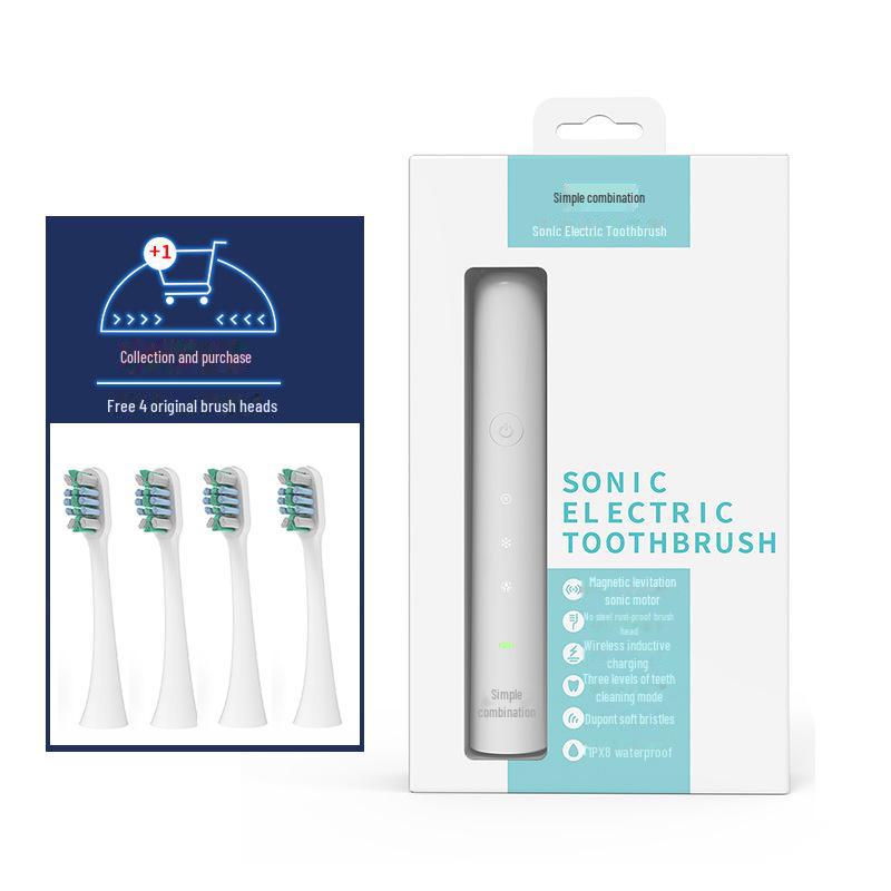 

Huarun Intelligent Sonic Electric Toothbrush - Adult Couple Edition, Induction Rechargeable for Men and Women