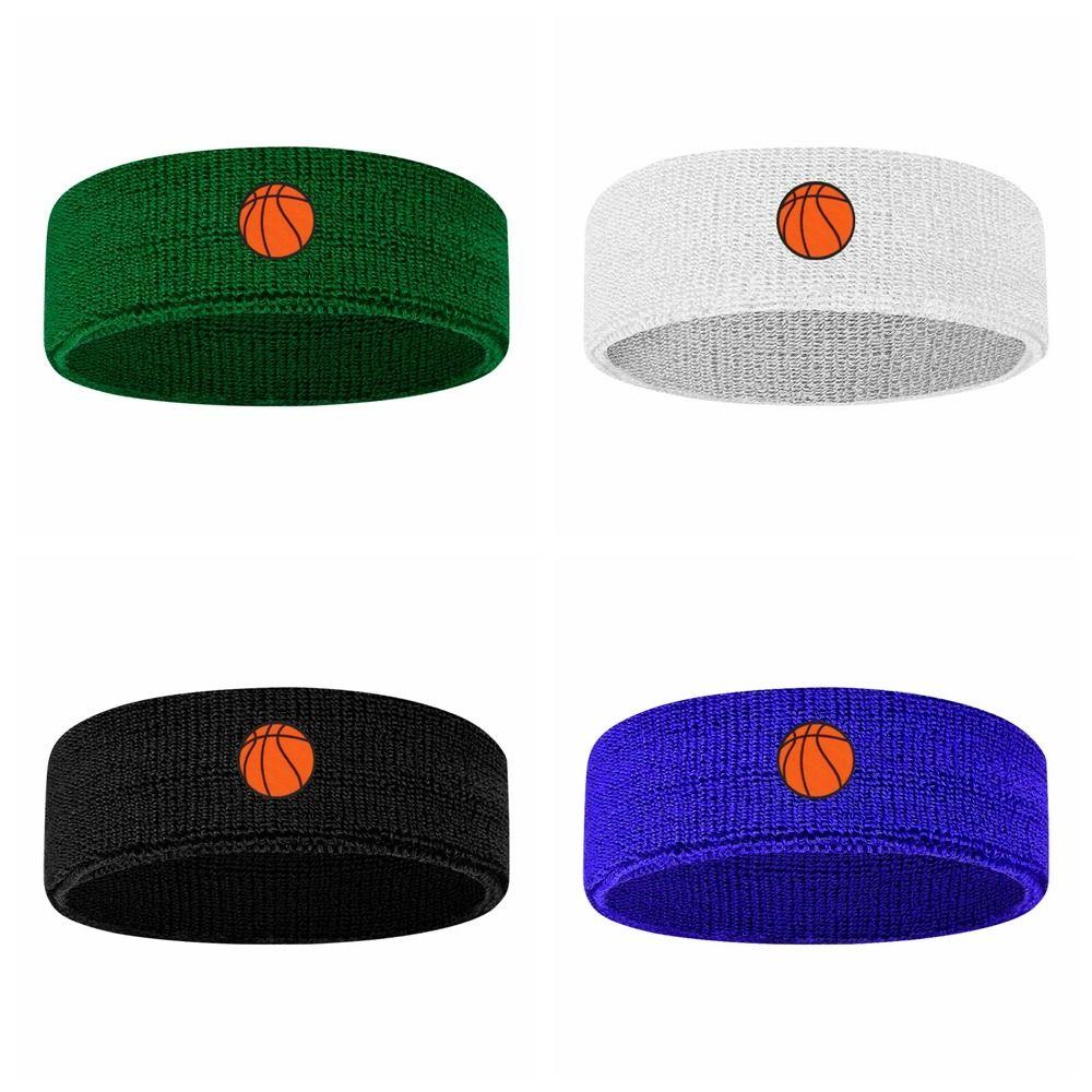 Soccer Printed High Elasticity Sweatband Polyester Polyester Knit Headband  Running