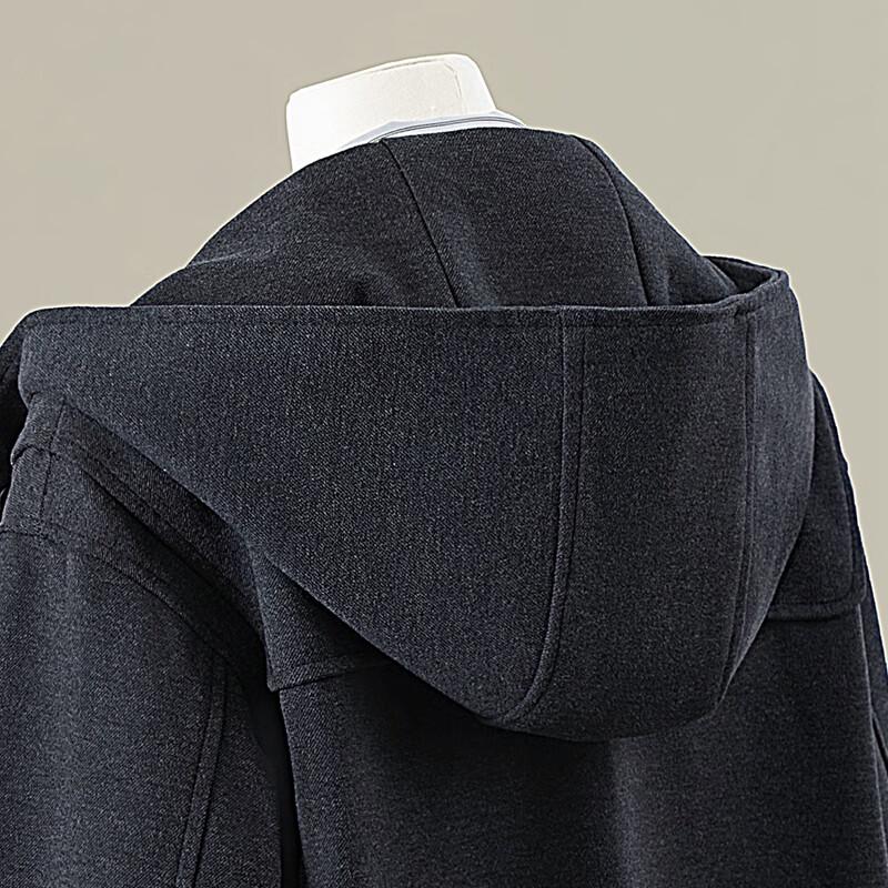 Women's Casual Hooded Wool Blend Coat