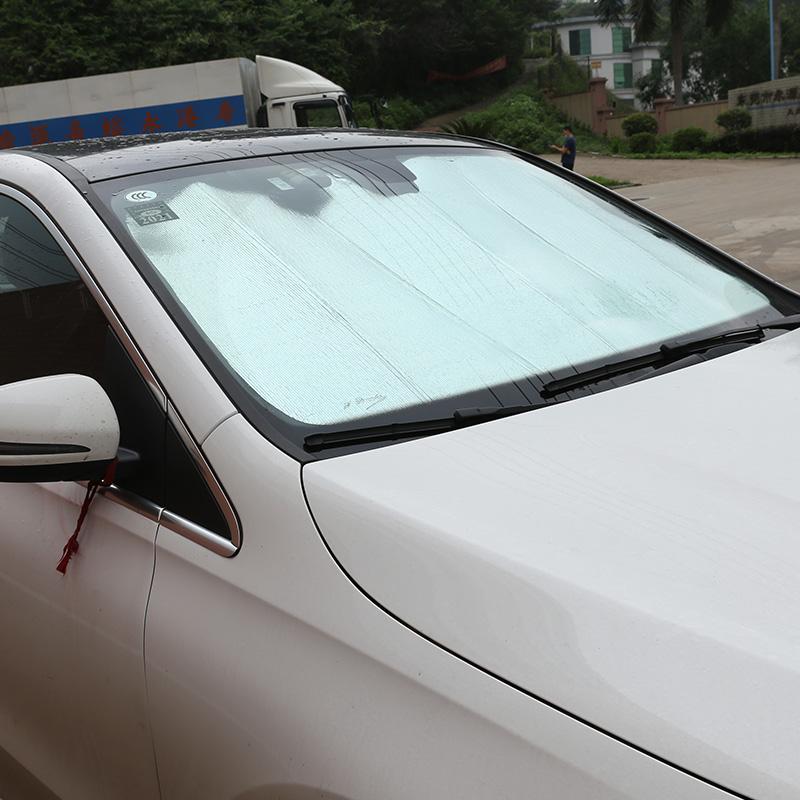 For Mercedes Benz B Class W247 20-22 aluminum foil Silver Car Front Windshield Thermal Curtain Shading Sunscreen Car