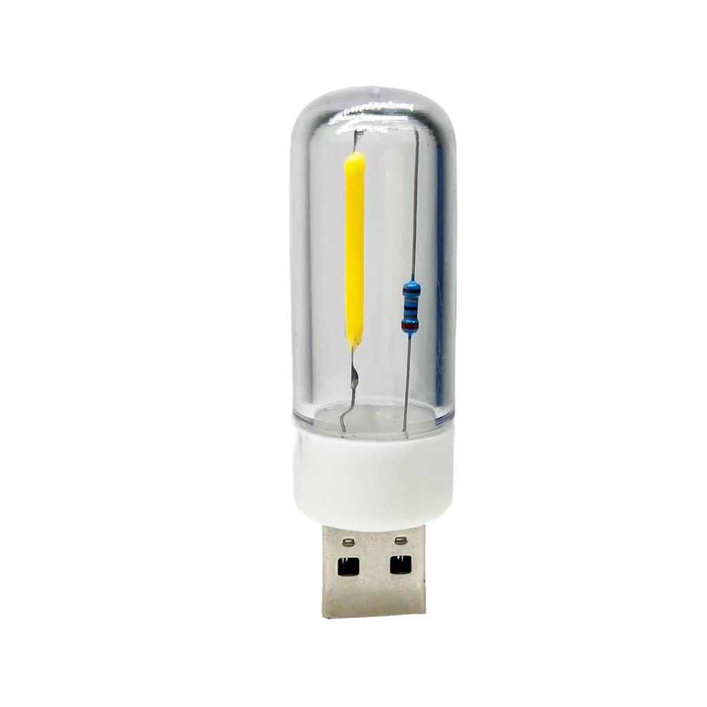 Led Camping Light 1w Incandescent Decorative Filament Lighting Edison Night Touch White Retro Mini Bulb Cold Lamp Car Usb Cob 5v