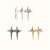 1 Pair Cross Star Waist Buckle Buckle Detachable No Nail No Stitch Waist Button Waist Circumference Change Waist Artifact