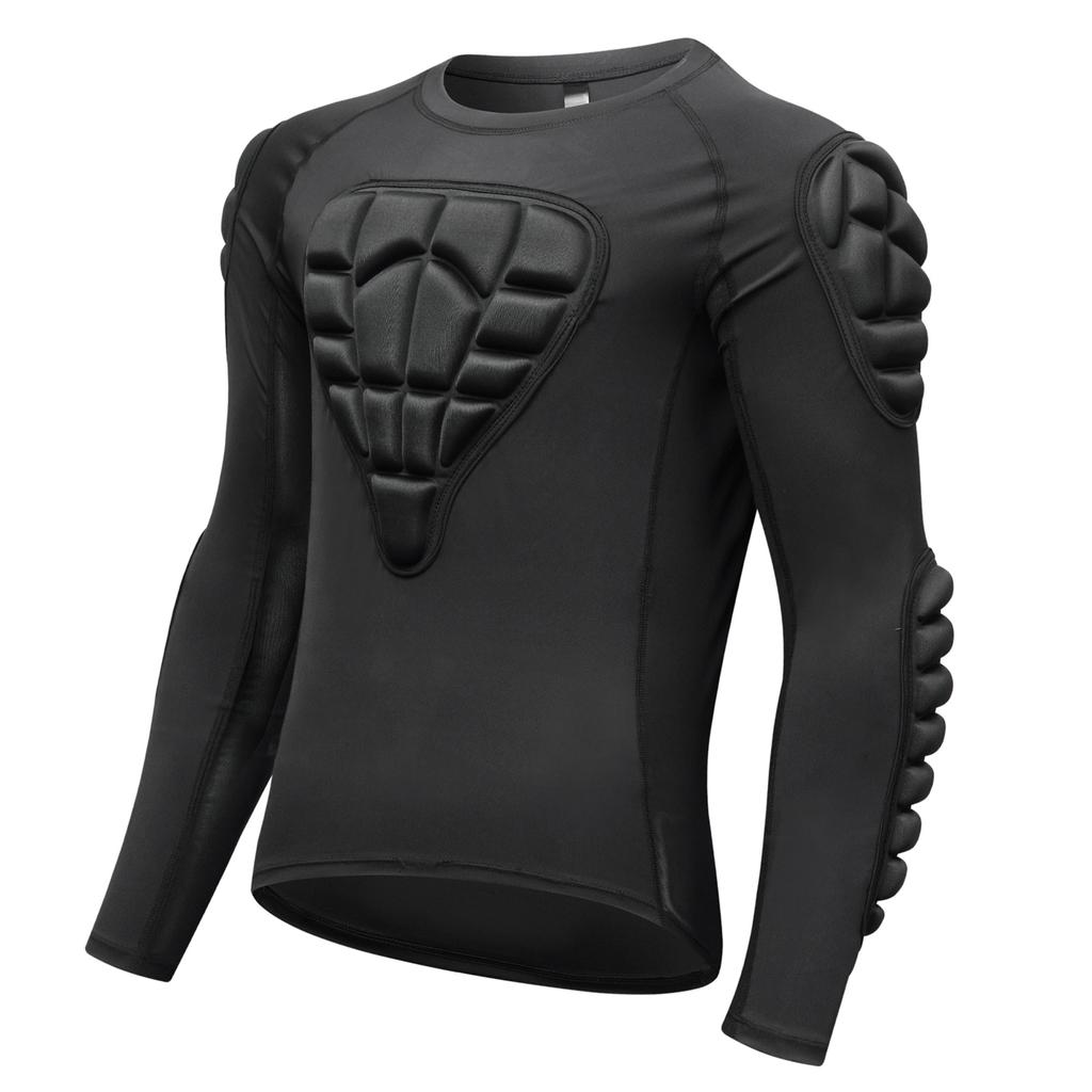 Motorcycle Armor Jacket EVA Foam Protection Chest Breathable Skin friendly for Protection in Riding Rugby Football and