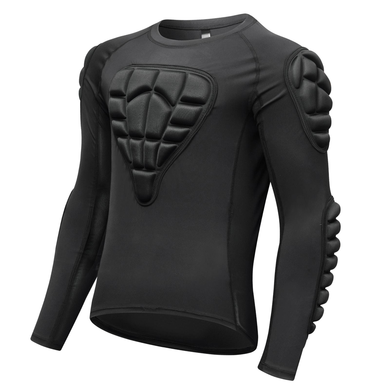 

Motorcycle Armor Jacket EVA Foam Protection Chest Breathable Skin friendly for Protection in Riding Rugby Football and EU Size XL