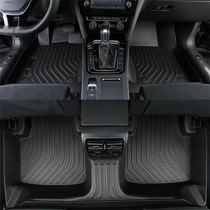 

Custom-Fit TPE Car Foot Pads with Full Surround Silence Design