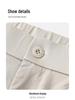 2026 Spring/Summer Men's Korean Style Faux Cowhide Zipper Casual Pants - Loose, Comfortable, Versatile, Fashionable
