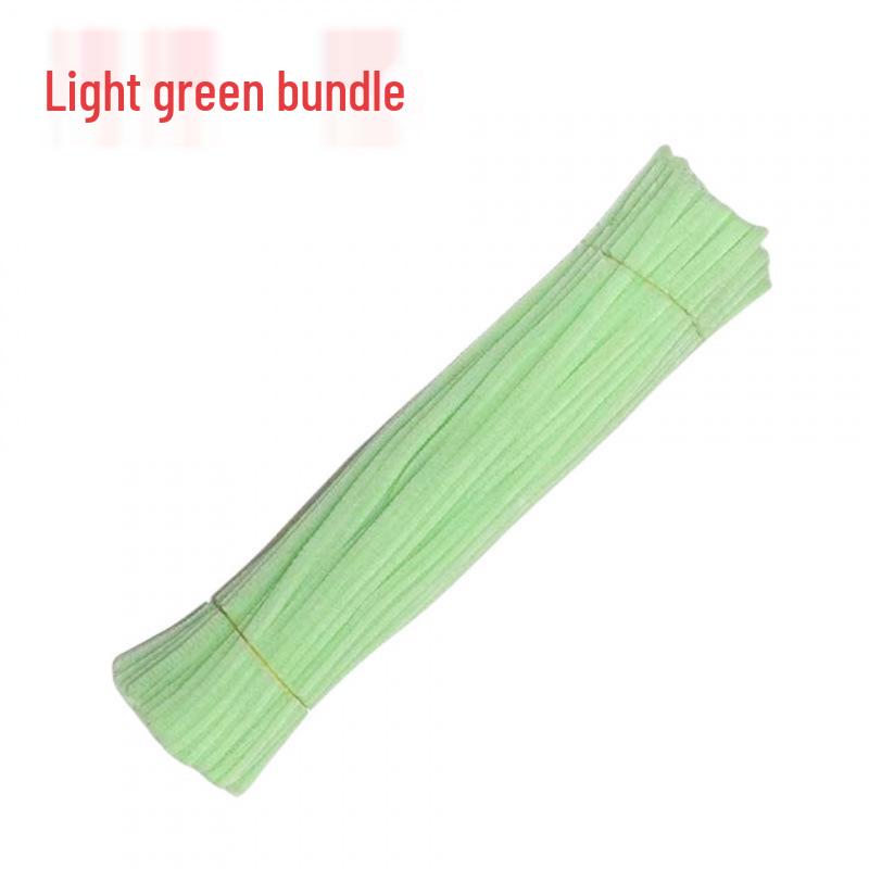 Chenille Stems [Zinc Art] Macaron Wool Strips for DIY Children's Toy and Bouquet Crafts.