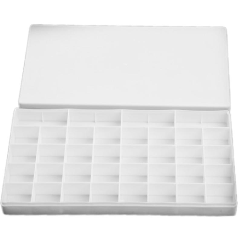 Aquarellfarben Palette Box 24 Vertiefungen 36 Vertiefungen Reisefarbkasten Farbmischpalette mit auslaufsicherem Deckel für Künstler Studenten