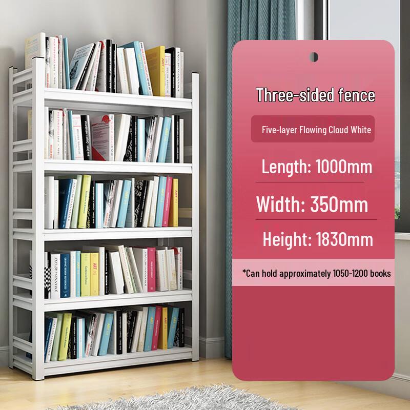 5-Tier Carbon Steel Industrial Storage Shelf