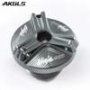 For Kawasaki Ninja400 ninja 400 2018  motorcycle engine oil filler cap fuel tank bolt cover protection accessories