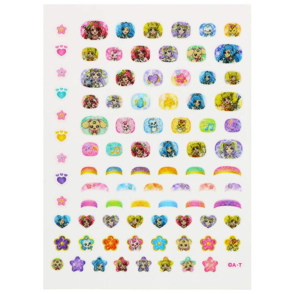 Sunstar Stationery Nail Stickers DX Good Precure 2734310A Healin'