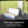 Heavy Duty Stainless Steel Smoker Box For Bbq Grills Wood Chip Smoker Accessory For Adding Smoky Flavor To Meats And Vegetables