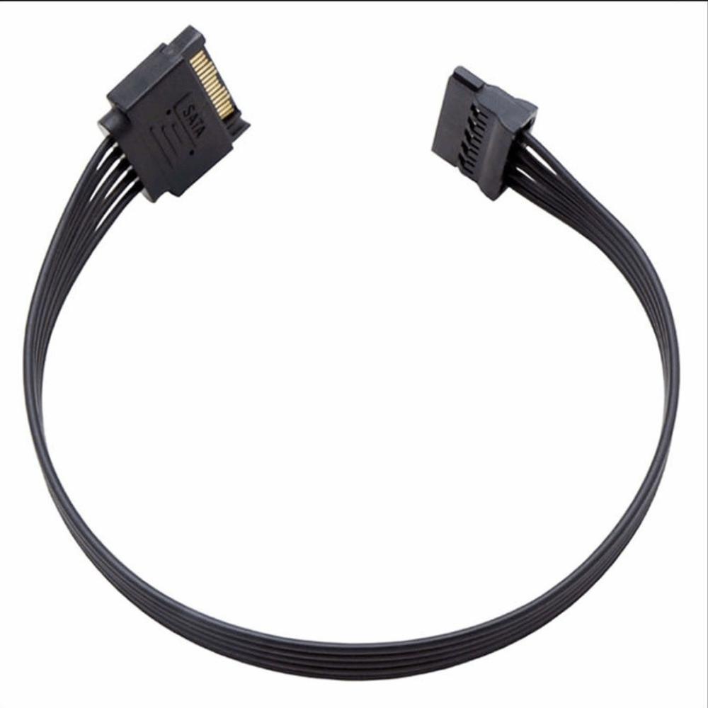 15Pin Male/Female SATA Power Cable Y-Splitter Design SSD Power Cable High Quality HDD Power Cable