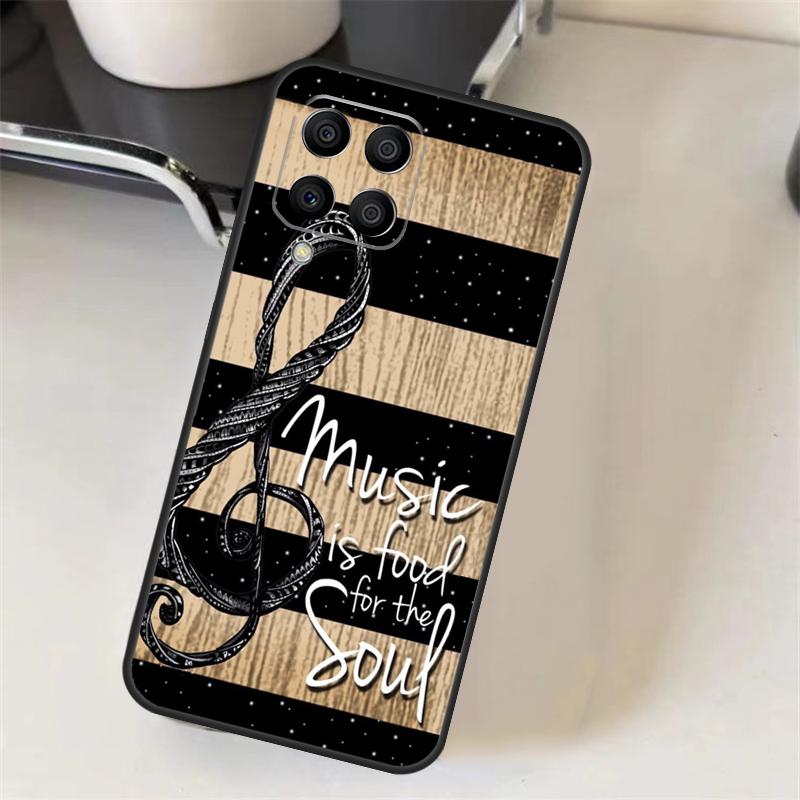 

Music Note Musical Treble Clef Case For Samsung Galaxy M16 M36 M56 M33 M53 M13 M12 M32 M52 M20 M15 M55 M31 M14 M35 M34 M54 Samsung M22